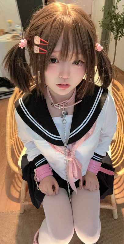 神沢永莉 - 就这样圈住我吧 [65P 2V] 水手服双马尾写真-costujun