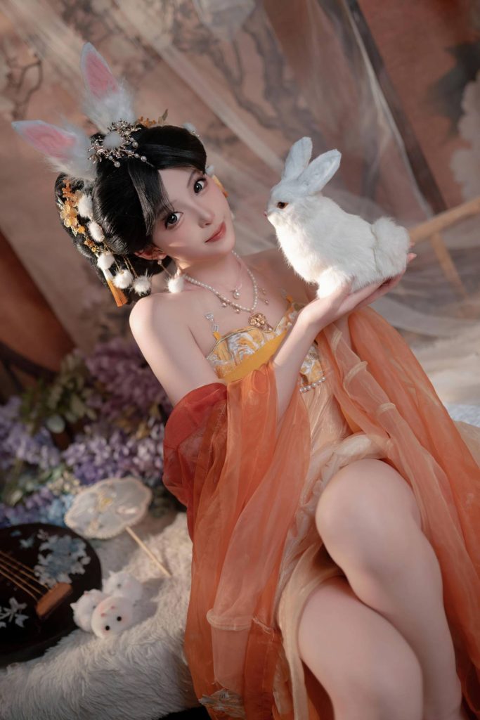 Bangni邦尼 - 中秋节玉兔写真集下载 [88P+6V] 高清Cos图包