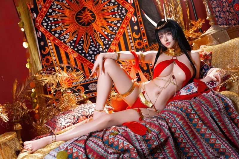 清水由乃 - 碧蓝航线 能代舞娘 Cosplay写真集下载 [59P 2V] 异域风情主题-costujun