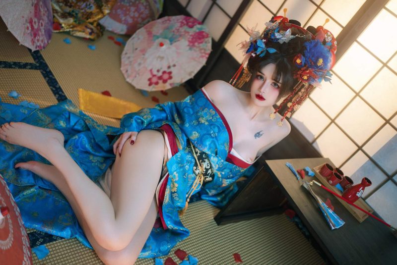鹿八岁baby - 花魁の末路 和风古典Cos写真集下载 [149P 1V] 高清美图包-costujun