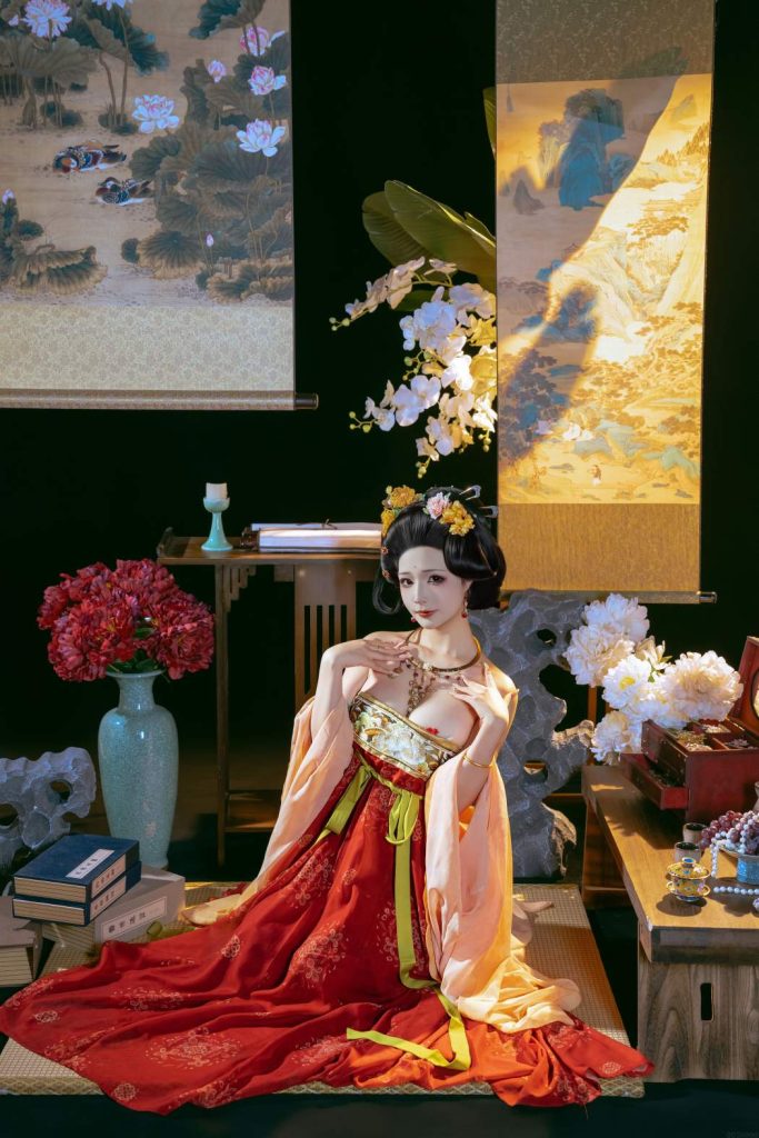 图片[2]-yuuhui玉汇(Kokuhui) - 唐宫夜宴 写真集 [136P 1V] 盛唐华服与东方美学