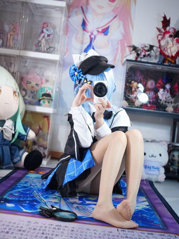 白栎Shirly - 魔法少女的魔女审判 橘雪莉 [130P 20V] 蓝发少女的镜头告白-costujun