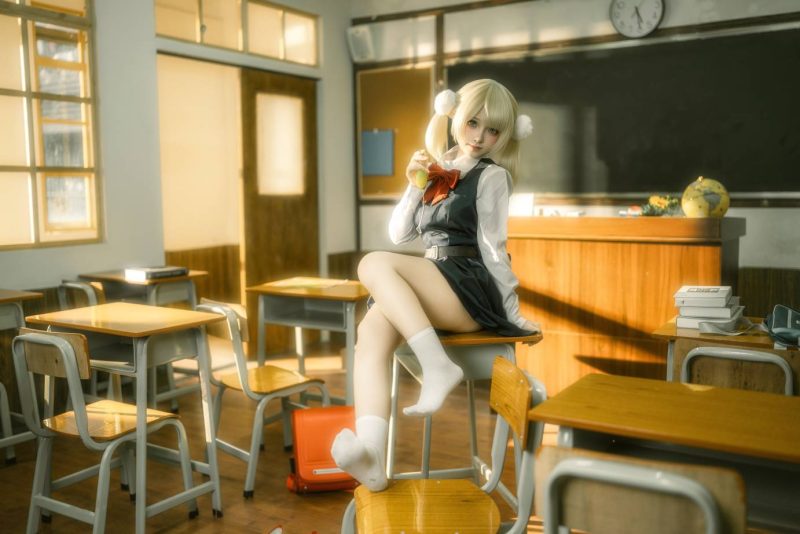 Bangni邦尼 - 时雨羽衣 [87P] 学院风cos-costujun