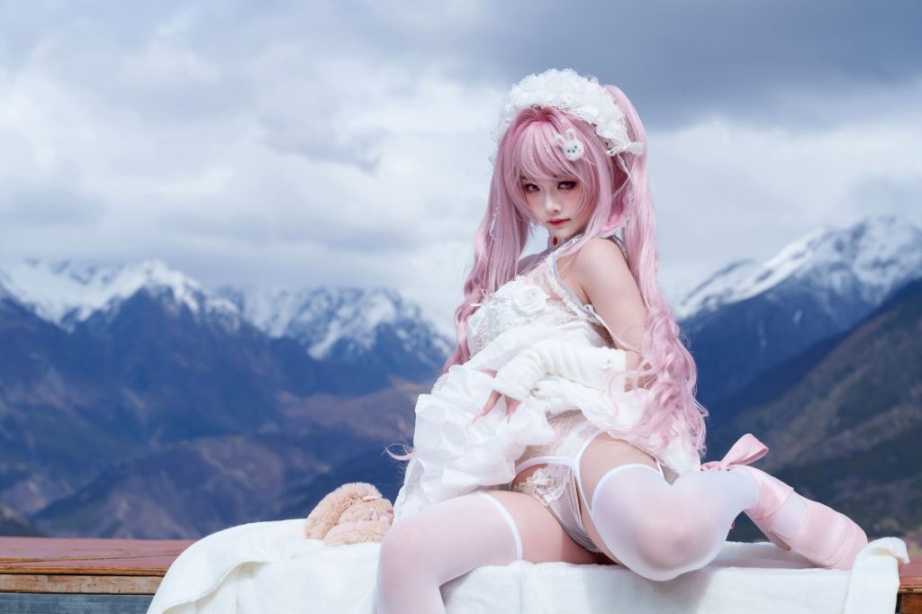 慢炖仓鼠球 - 爱丽丝 Alice [81P] 雪山之巅的粉色梦境