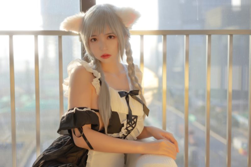 疯猫ss - 夕女仆 [40P] 夕阳下的猫耳女仆-costujun