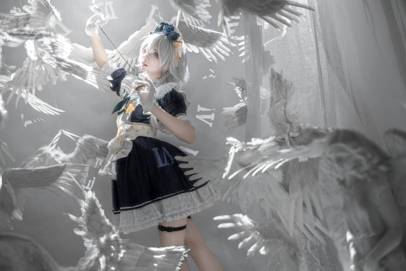纸悦Etsu_ko - 东方Project·十六夜咲夜 [41P]-costujun