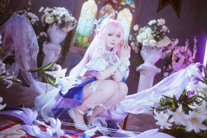 霜月shimo - Cylene [34P] 精灵少女的圣殿祈愿-costujun