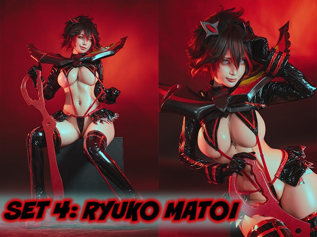 Umeko-J-Ryuko-Matoi-Kamui-Senketsu-Kill-la-Kill