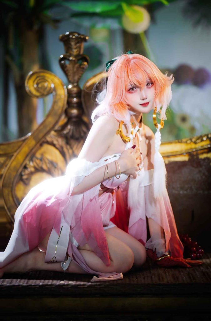 是夙卿呀Cosplay作品：原神与星穹铁道角色神韵还原