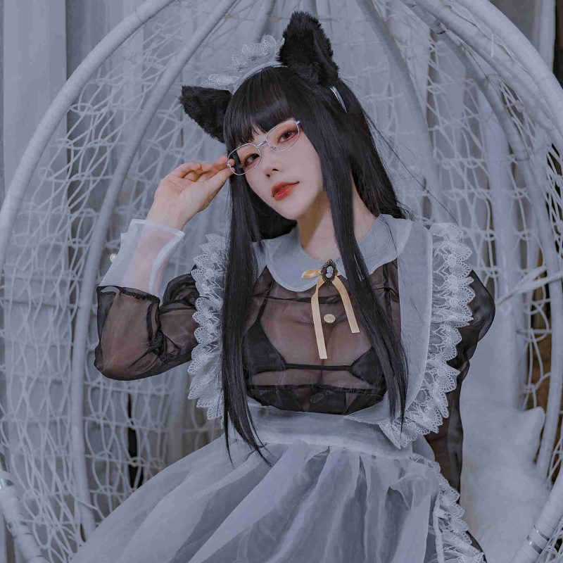 起司块wii - 会长是女仆大人 [44P] 梦幻女仆高清写真-costujun