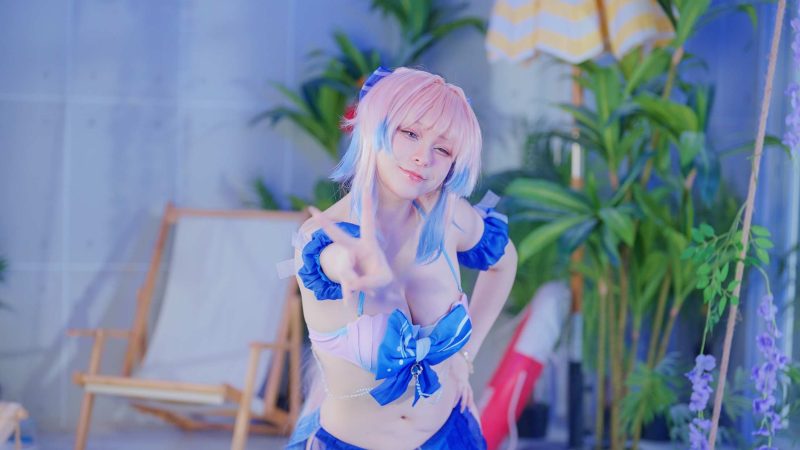 雪兔三千Cosplay合集 B站百万粉UP主沉浸式角色扮演-costujun
