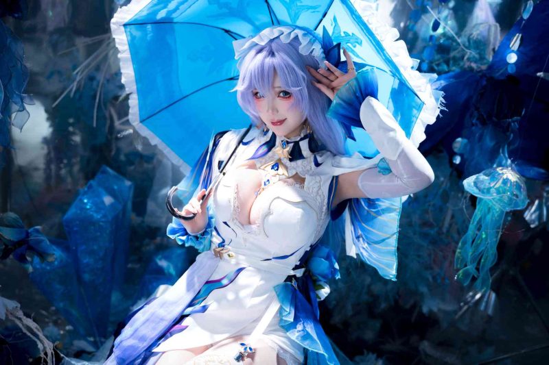 樱落酱 鸣潮 坎特蕾拉 深海幻想系Cos写真高清图集 [28P]-costujun